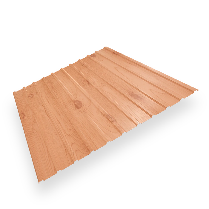 Профнастил  С-10 (Р) орех 3Д