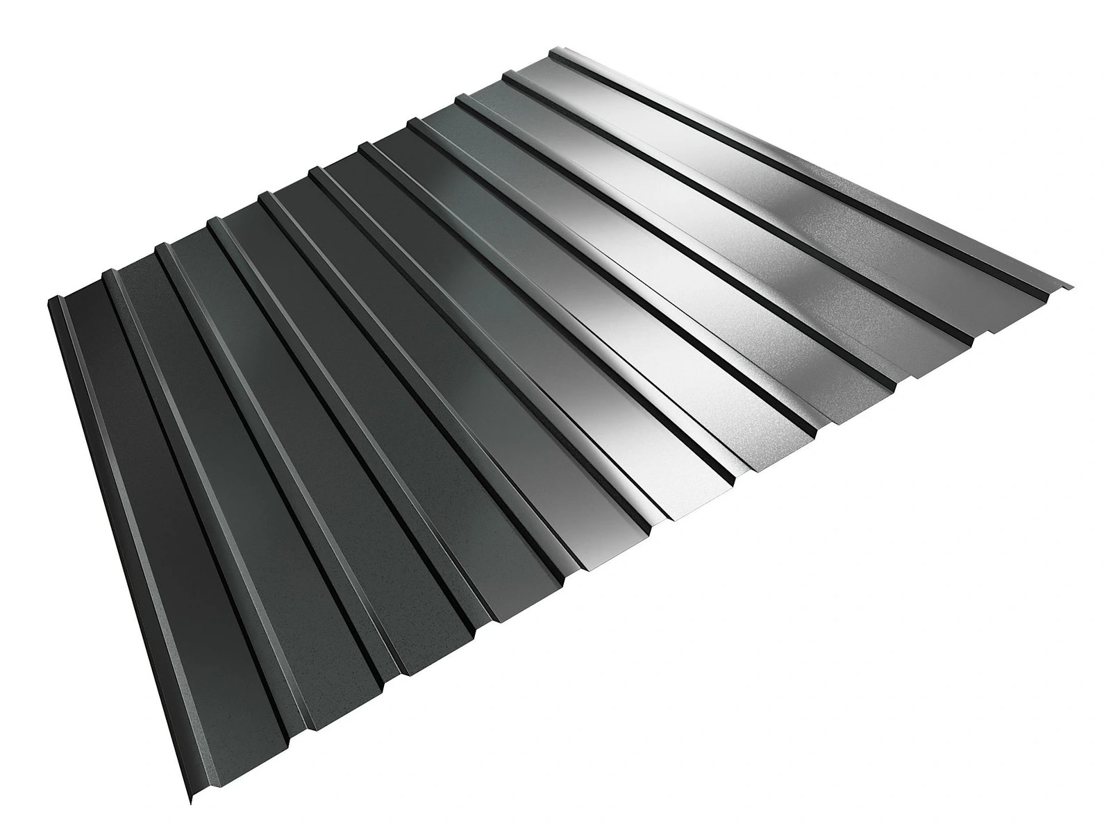 Профнастил С-10 (Р) оцинкованный