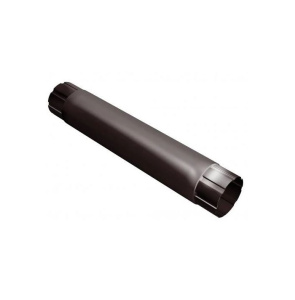 Труба соединительная металл Grand Line (RAL 8017 шоколад) 90 мм L=1000 мм